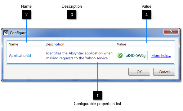 Configure