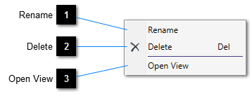 Explorer node context menu