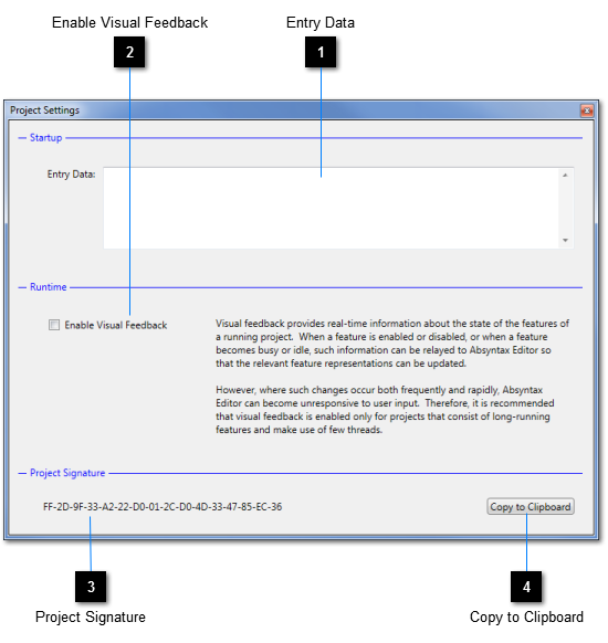 Project Settings