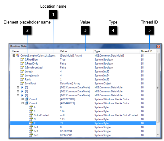 Runtime Data